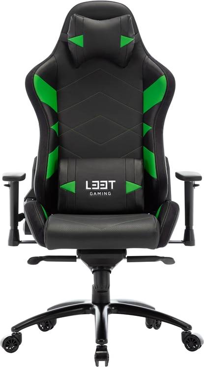  Bild på L33T Elite V4 Gaming Chair - Black/Green gamingstol