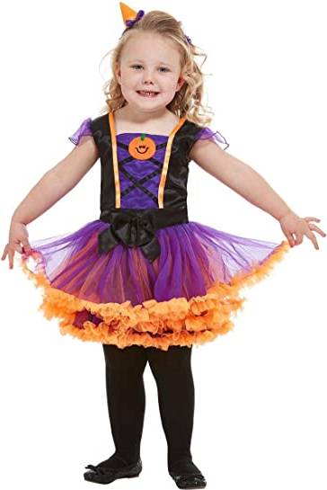 Bild på Smiffys Toddler Pumpkin Witch Costume