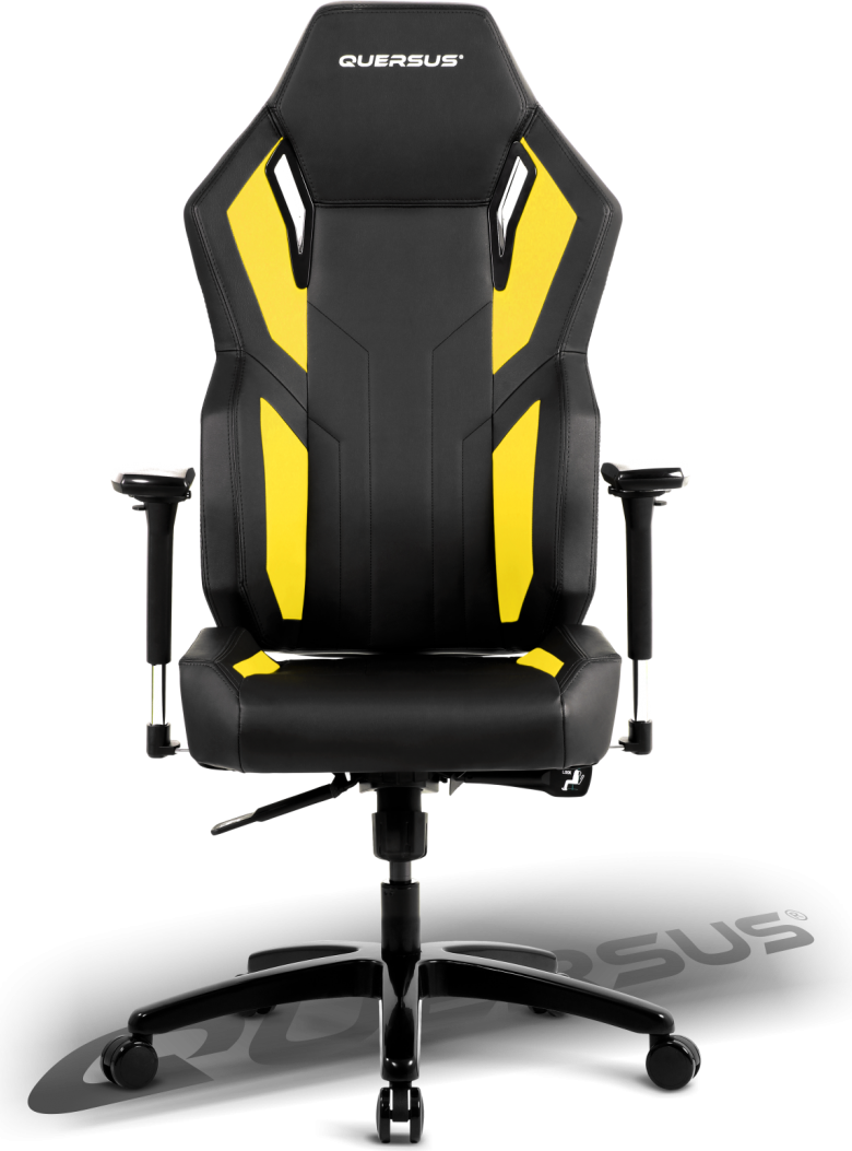  Bild på Quersus Vaos 502 Gaming Chair - Black/Yellow gamingstol