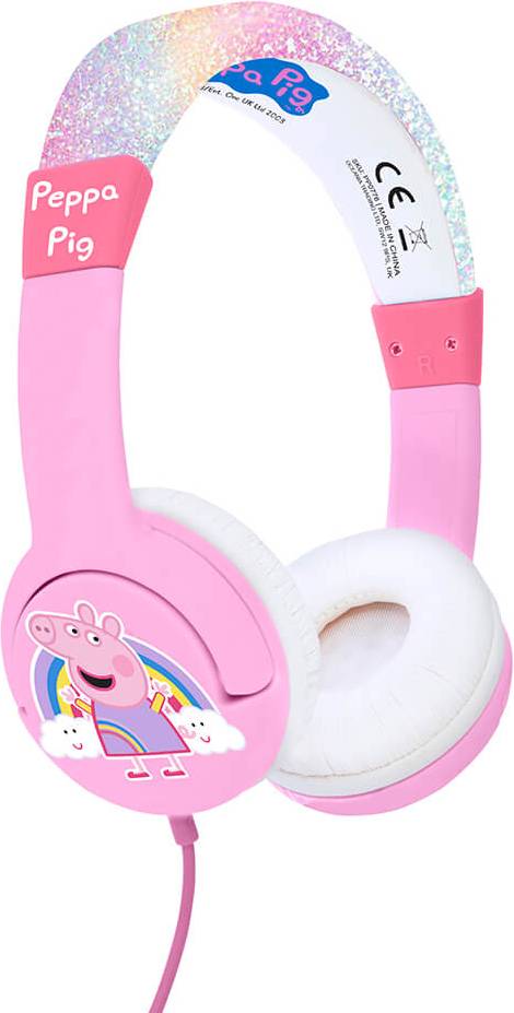  Bild på OTL Technologies Peppa Pig Glitter Rainbow gaming headset