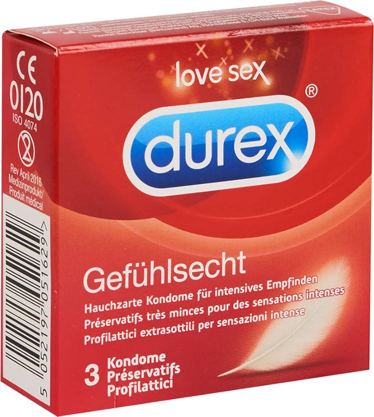  Bild på Durex Feeling Sensitive 3-pack kondomer