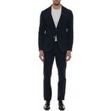 Hugo Boss Hanry/Barlow Marin Cotton Suit - Navy blue