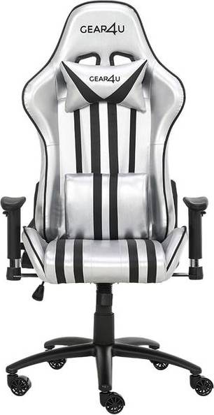  Bild på Gear4U Elite Gaming Chair - Silver/Black gamingstol