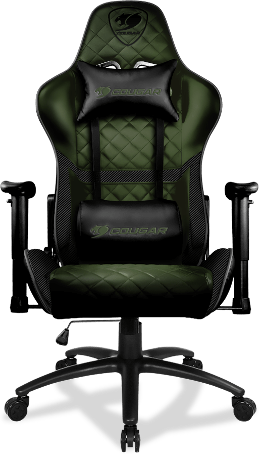  Bild på Cougar Armor One X Gaming Chair - Black/Green gamingstol