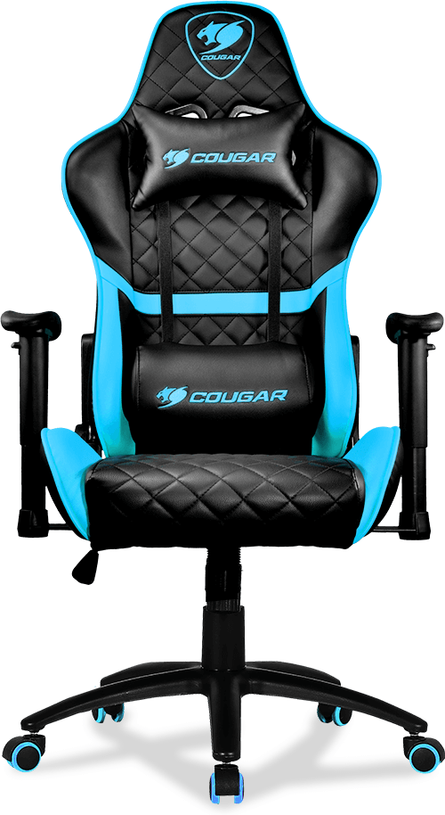  Bild på Cougar Armor One Gaming Chair - Black/Blue gamingstol