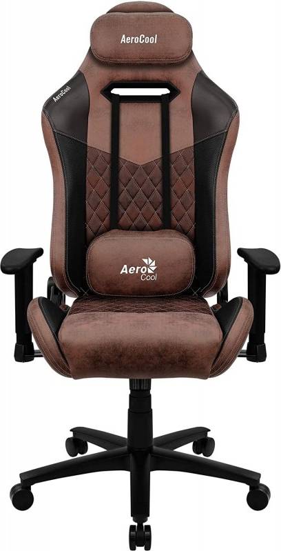  Bild på AeroCool Duke AeroSuede Gaming Chair - Black/Brown gamingstol