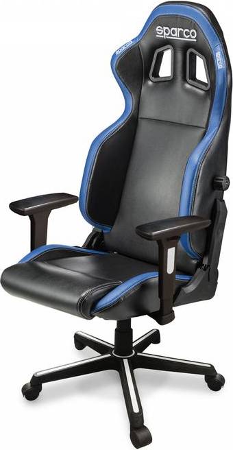  Bild på Sparco Icon Gaming Chair - Black/Blue gamingstol