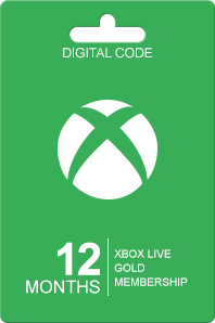  Bild på Microsoft Xbox Live Gold Card - 12 Months game pass / saldokort