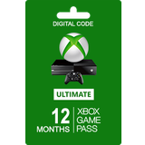 Saldokort Microsoft Xbox Game Pass Ultimate - 12 Months