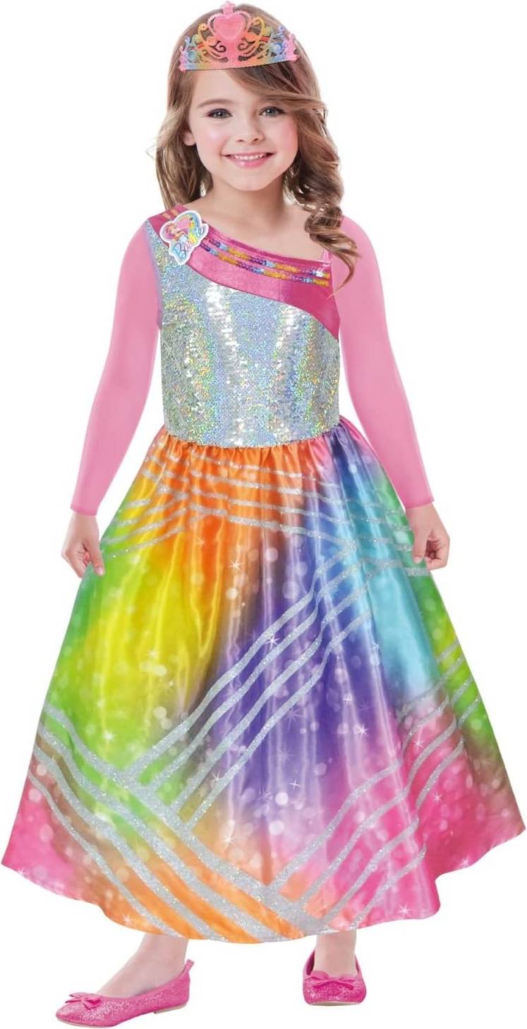 Bild på Amscan Barbie Rainbow Magic with Crown