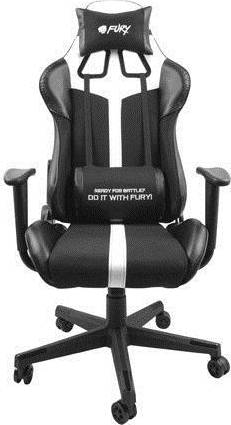  Bild på Fury Avenger XL Gaming Chair - Black/White gamingstol