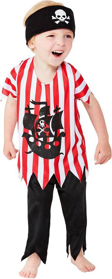 Bild på Smiffys Toddler Jolly Pirate Boy Costume