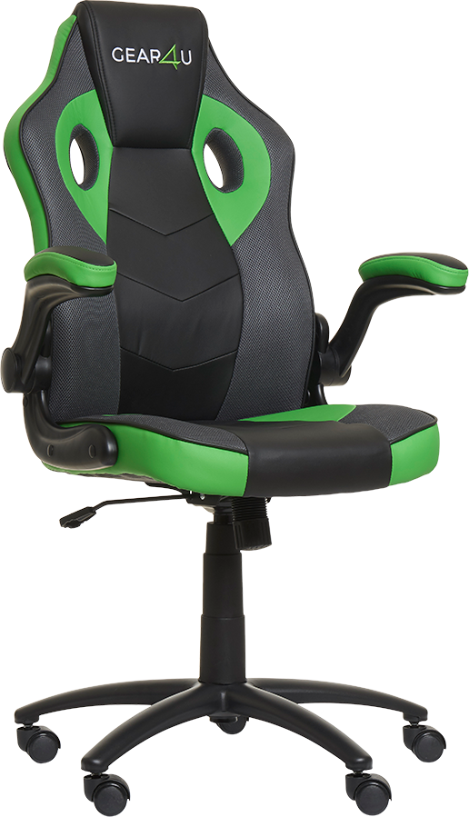  Bild på Gear4U Gambit Pro Gaming Chair - Black/Green gamingstol