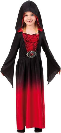 Bild på Hisab Joker Red Dress w. Hood Childrens Costume