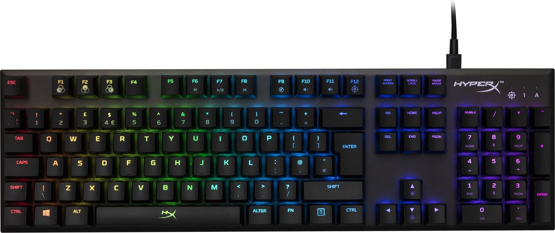  Bild på HyperX Alloy FPS RGB (English) gaming tangentbord