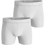 Kalsonger Björn Borg Solid Cotton Stretch Shorts 2-pack - Brilliant White