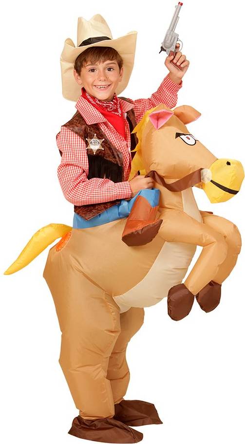 Bild på Widmann Inflatable Horse Child Costume with Hat