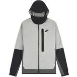 Tröjor & Hoodies Nike Tech Fleece Woven Full Zip Hoodie Men - Dark Grey Heather/Iron Grey/Dark
