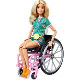Dockor & Dockhus Barbie Fashionistas Doll 165 with Wheelchair
