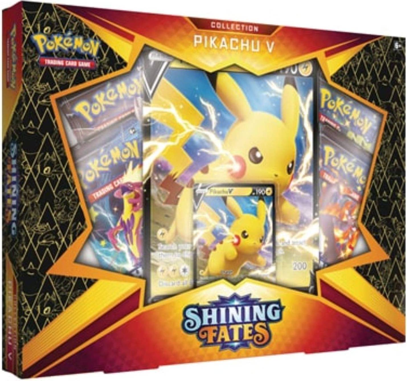 1 PACK Pokémon Shining Fates Factory Sealed Booster Pack Mint Unweighed Shiny 