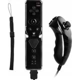 Övriga kontroller INF Wii/Wii U Remote and Nunchuk Controller - Black
