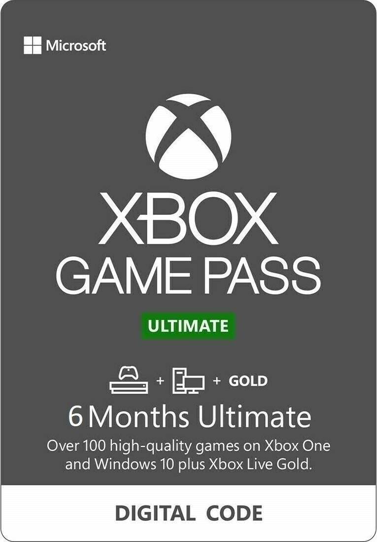  Bild på Microsoft Xbox Game Pass Ultimate - 6 Months game pass / saldokort