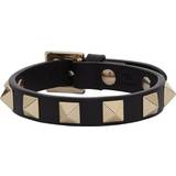 Armband Valentino Rockstud Bracelet - Black/Gold