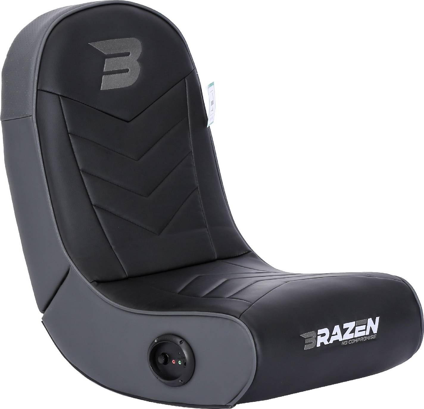  Bild på Brazen Gamingchairs Stingray 2.0 Surround Sound Rocker Gaming Chair - Grey gamingstol