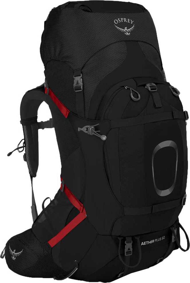  Bild på Osprey Aether Plus 60 S/M - Black ryggsäck