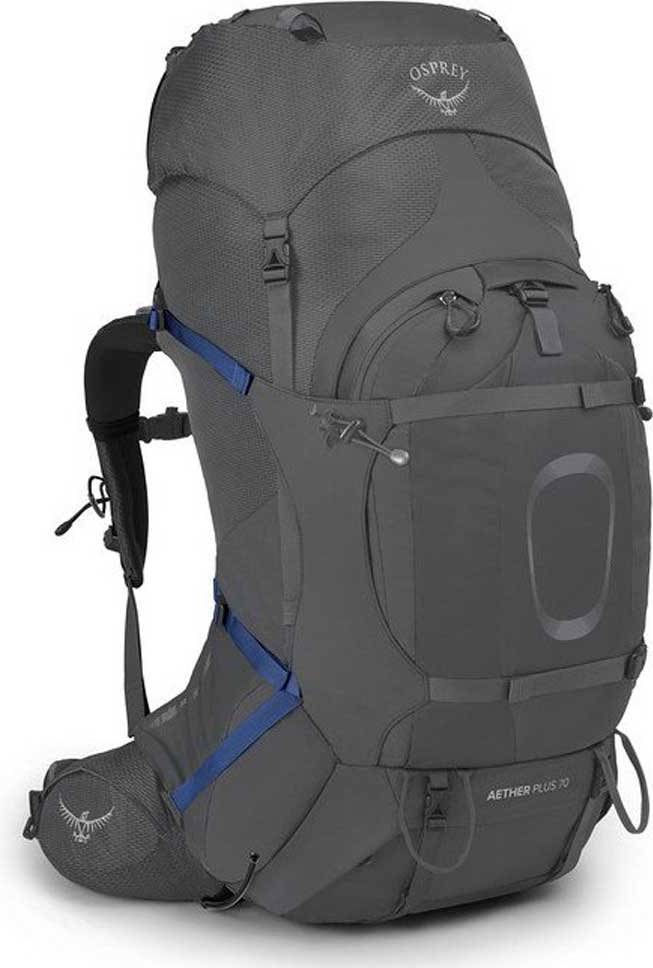  Bild på Osprey Aether Plus 70 S/M - Eclipse Grey ryggsäck