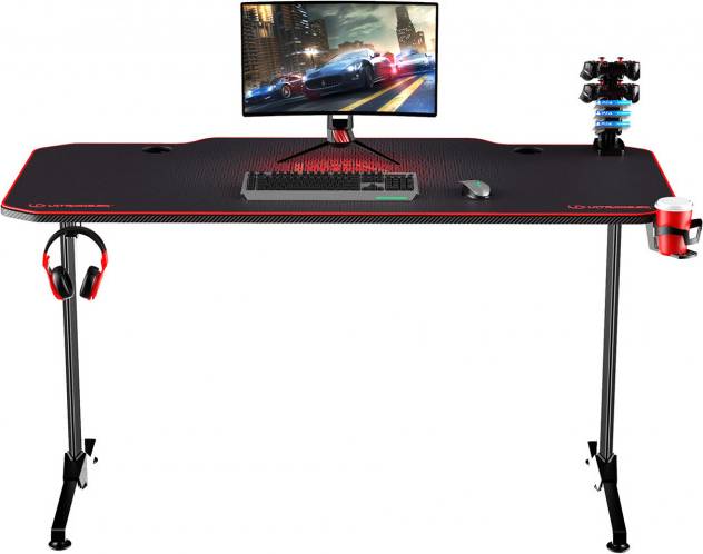  Bild på Ultradesk Frag Gaming Desk - Red gamingbord