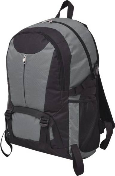  Bild på vidaXL Hiking backpack 40L - Black/Grey ryggsäck