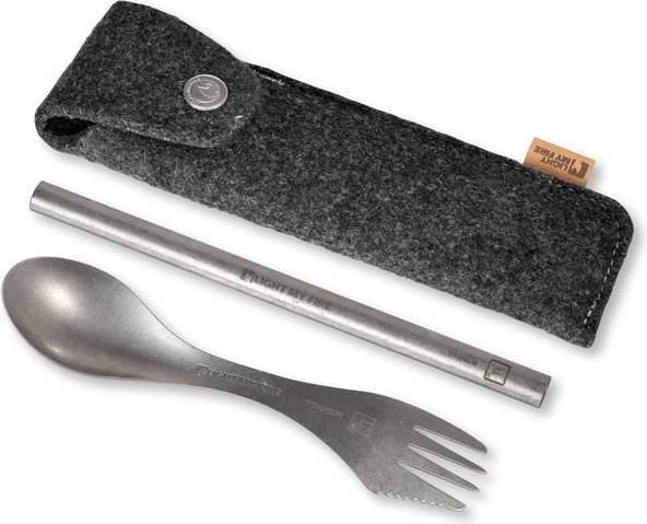 Titanium Sporks with Spork Case Utensil Case is Compact and Wate... TRITANWARE 