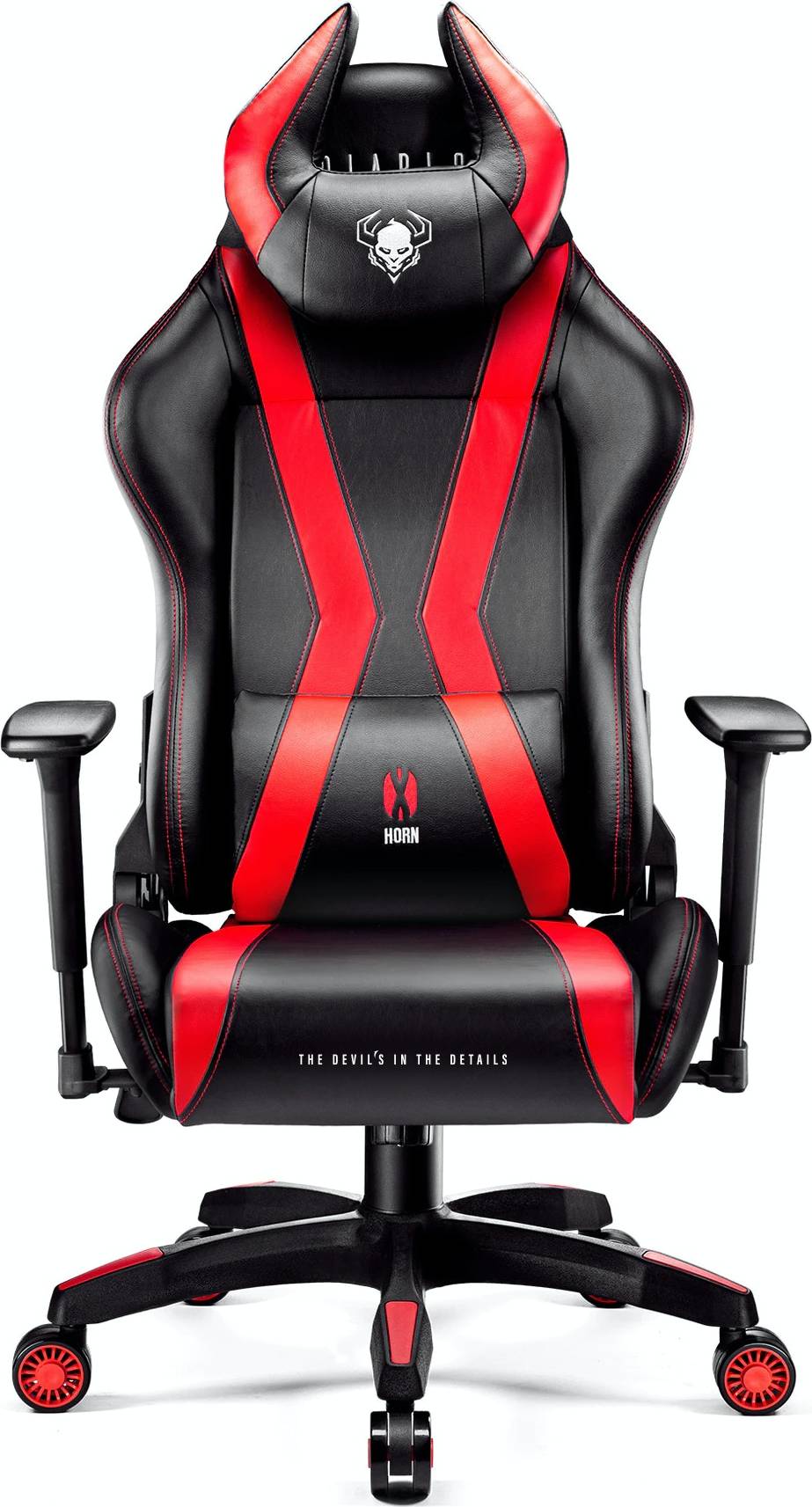  Bild på Diablo X-Horn 2.0 Normal Size Gaming Chair - Black/Red gamingstol