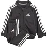 Tracksuits & Sets Barnkläder Adidas Infant's 3-Stripes Tricot Tracksuit - Black/White (GN3947)