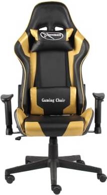  Bild på vidaXL Swivel Gaming Chair - Black/Gold gamingstol