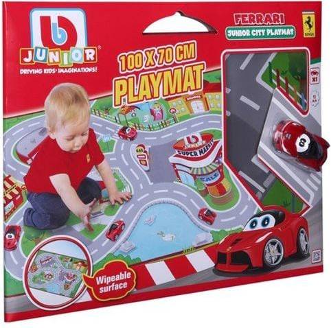  Bild på BBJUNIOR Junior City Playmat with Ferrari lekmatta