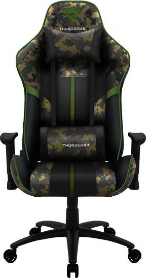  Bild på ThunderX3 BC3 Camo Gaming chair - Black/Green gamingstol