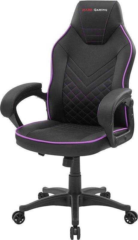  Bild på Mars Gaming Mgcxone Premium Air-Tech Gaming chair - Black/Purple gamingstol