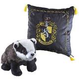 Harry Potter Mjukisdjur The Noble Collection Harry Potter House Mascot Cushion with Stuffed Hufflepuff