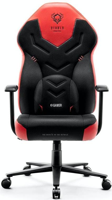  Bild på Diablo X-Gamer 2.0 Normal Size Gaming Chair - Black/Red gamingstol
