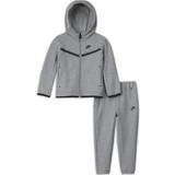 Tracksuits & Sets Barnkläder Nike Toddler Sportswear Tech Fleece - Dark Grey Heather (DB7387-063)