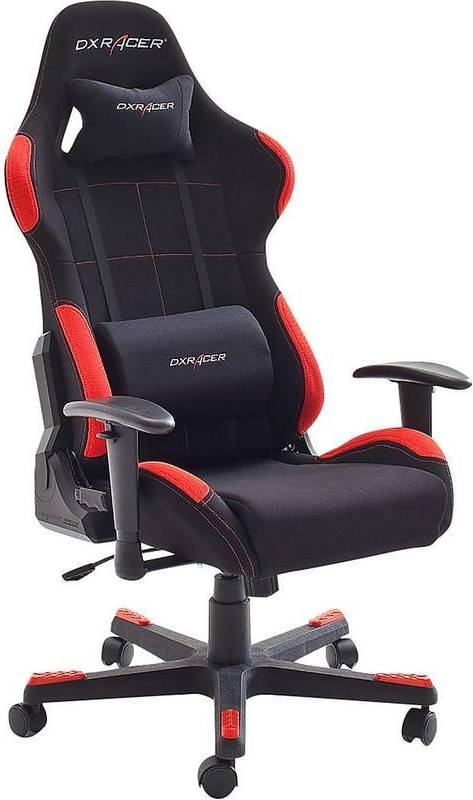  Bild på DxRacer DXRacer Racer 1 Fabric Gaming Chair - Red/Black gamingstol