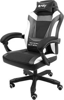  Bild på Natec Fury Avenger M+ Gaming Chair - Black/Grey/White gamingstol