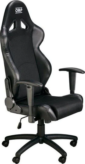 Bild på OMP Airnet Fabric Gaming Chair - Black gamingstol