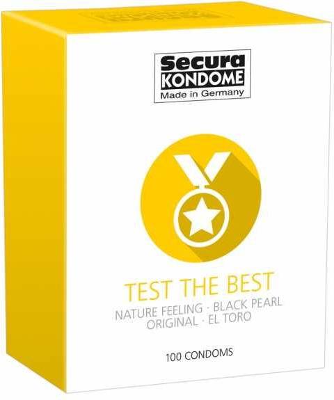  Bild på Secura Test the Best 100-pack kondomer