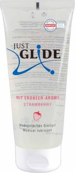 Bild på Just Glide Lubricant Strawberry 200ml
