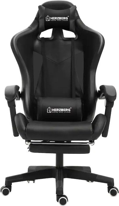  Bild på Herzberg HG-8080 Gaming Chair - Black gamingstol