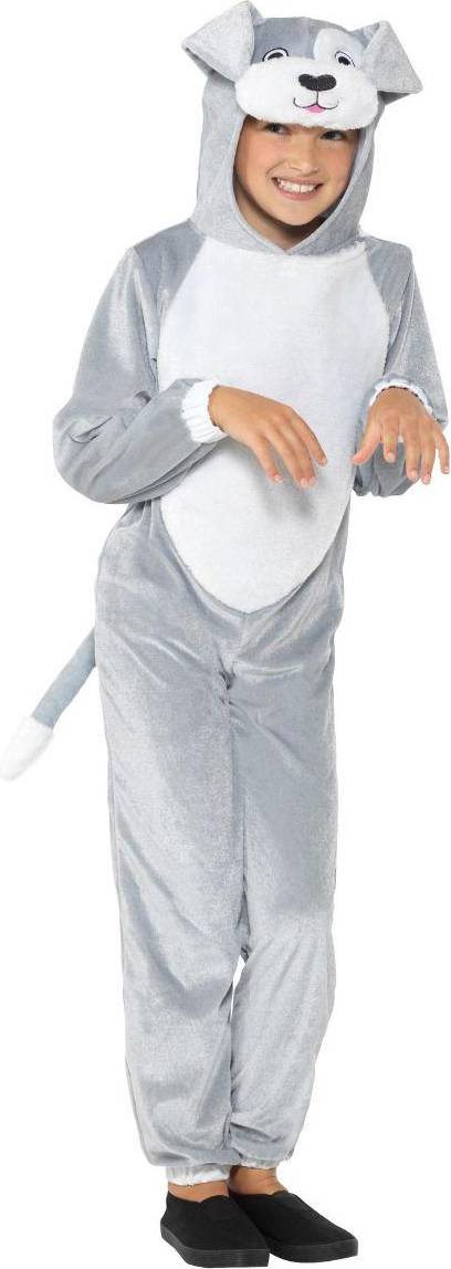 Bild på Smiffys Dog Costume Grey