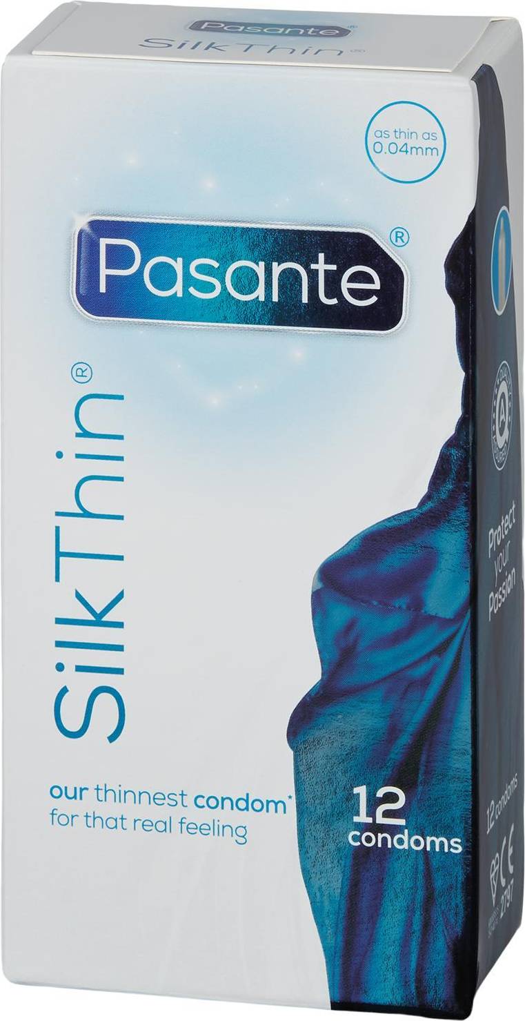  Bild på Pasante Silk Thin 12-pack kondomer